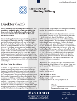 Direktor (w/m)