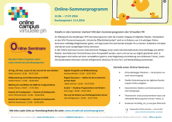 Infoblatt zum