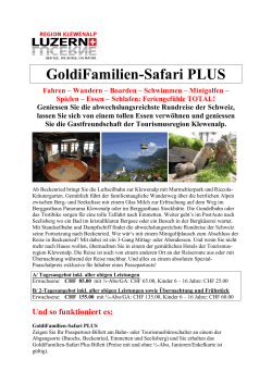GoldiFamilien-Safari PLUS