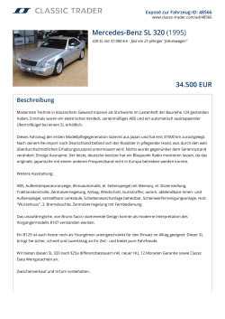 Mercedes-Benz SL 320 (1995) 34.500 EUR