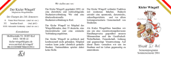 Der Kieler Wingolf Kieler Wingolf