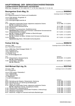 Druckansicht - Hauptverband