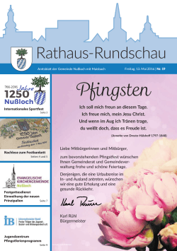 Pfingsten - lokalmatador.de