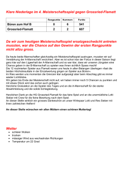 07.05.2016 4. MS-Spiel Grossried-Flamatt