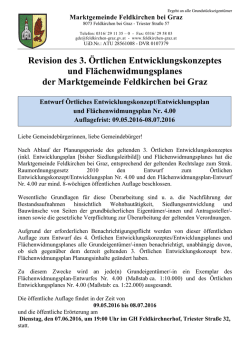 Informationsschreiben - Fl&auml;wi & &Ouml;EK