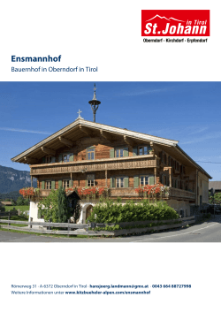 Ensmannhof in Oberndorf in Tirol
