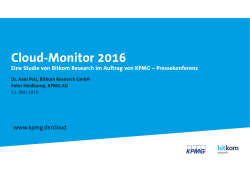 Bitkom KPMG Charts PK Cloud Monitor 12 05 2016
