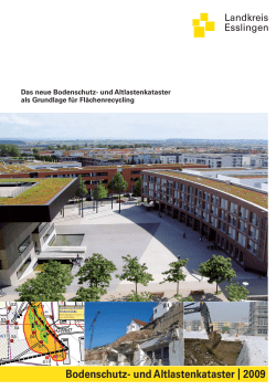 2009 Bodenschutz- und Altlastenkataster | 2009