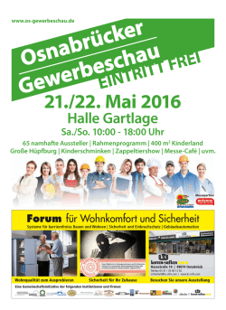 Jetzt hier die offizielle Messezeitung zum