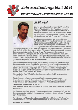 Jahresmitteilungsblatt 2016