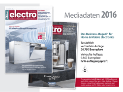Mediadaten - CE-electro Online