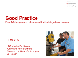 Good Practice - LAG Arbeit in Hessen eV