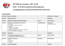NFV-SRinnen-Lehrgang - LNR: 16-156 06.05.