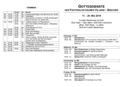 gottesdienste - St. Maximin über Niederbrechen