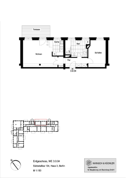 Grundriss  - Wohnpark Koenigsheide