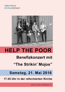 HELP THE POOR - Kirche Erlenbach