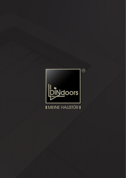 DINdoors Produkt Katalog