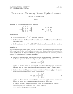 Tutoriumsblatt 4