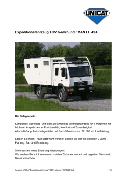 Expeditionsfahrzeug TC51h