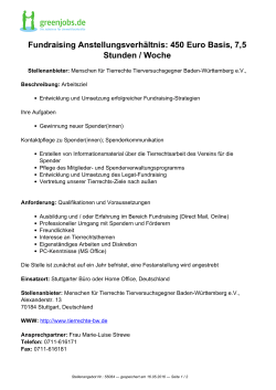 Dieses Stellenangebot als PDF speichern