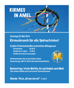 kirmes in amel