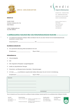 GROSSE JUBIL&Auml;UMSAKTION