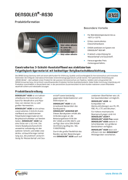 DENSOLEN &reg; -AS30 Produktinformation DENSOLEN