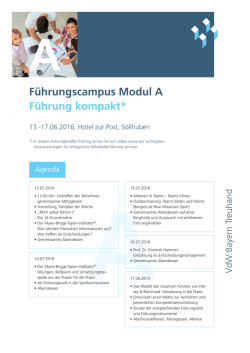 Info`s und Anmeldung