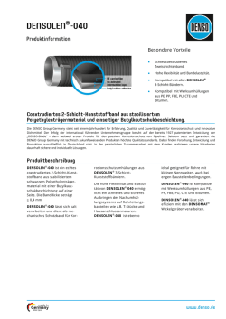 DENSOLEN &reg; -040 Produktinformation DENSOLEN