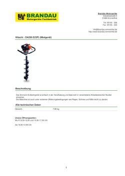 Hitachi - DA200 E(SP) (Mietger&auml;t)
