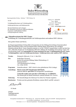 Ausschreibung Zukunftswerkstatt 9. bis 11. Mai 2016