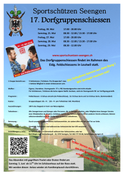 Dorfgruppenschiessen 2016