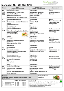 16.-22.05.2016 - Altersheim Stadtpark Olten