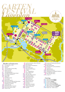 H&auml;ndler & Produzenten Catering - Gartenfestival Park & Schloss