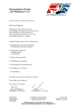 ECHte Einladung HV 2016