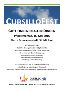 Gott finden in allen Dingen