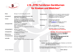 L17 Allgem VT 3.Teil 2014 - Klagenfurter Turnverein 1862