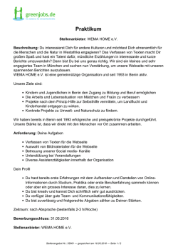Dieses Stellenangebot als PDF speichern