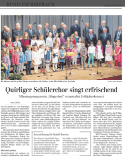 Bericht in der SZ vom Konzert 2016