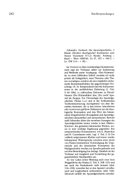 Schneider, Gerhard, Die Apostelgeschichte, 2 Bände (Herders