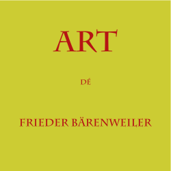 Broschüre Frieder Bärenweiler
