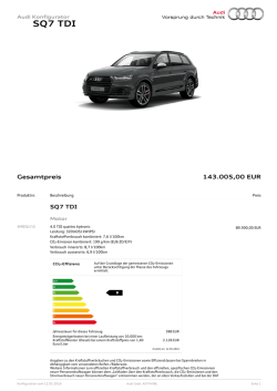 SQ7 TDI - Motor-Talk