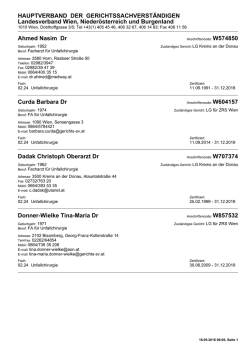 Druckansicht - Hauptverband