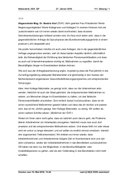 Abgeordnete Mag. Dr. Beatrix Karl (ÖVP): Sehr geehrte Frau