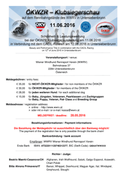 hier  - Wiener Windhund Rennsport Verein