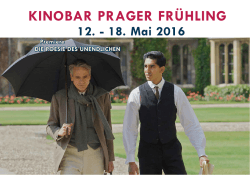 18. Mai 2016 - Kinobar Prager Frühling