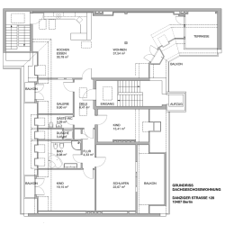 GRUNDRISS DACHGESCHOSSWOHNUNG DANZIGER STRASSE