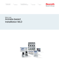 Antriebs-basiert IndraMotion MLD