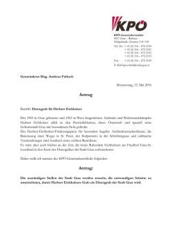 Ehrengrab Eichholzer