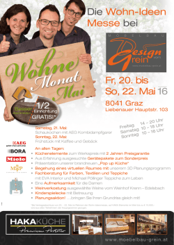 Die Wohn-Ideen Messe bei